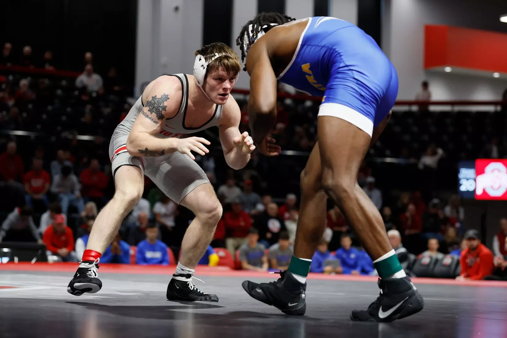 Ohio State wrestling vs. Hofstra Sunday, Nov. 24, 2024, in Columbus, Ohio. (Photo/Jay LaPrete)