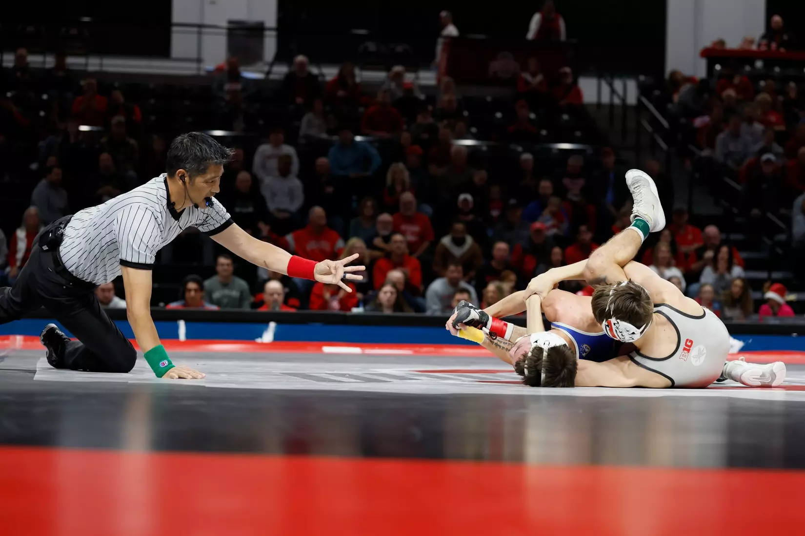 Ohio State wrestling vs. Hofstra Sunday, Nov. 24, 2024, in Columbus, Ohio. (Photo/Jay LaPrete)