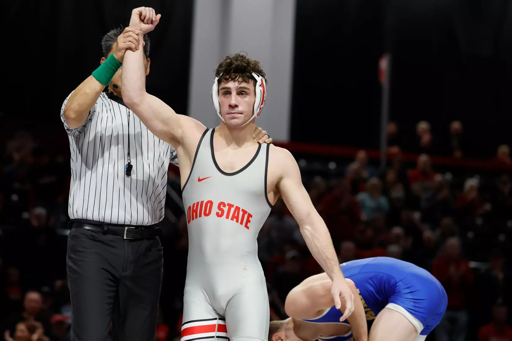 Ohio State wrestling vs. Hofstra Sunday, Nov. 24, 2024, in Columbus, Ohio. (Photo/Jay LaPrete)