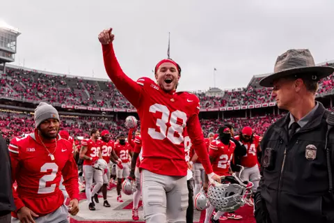 OSU vs Indiana player shot
