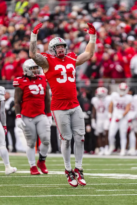 Football Indiana Osu player #33