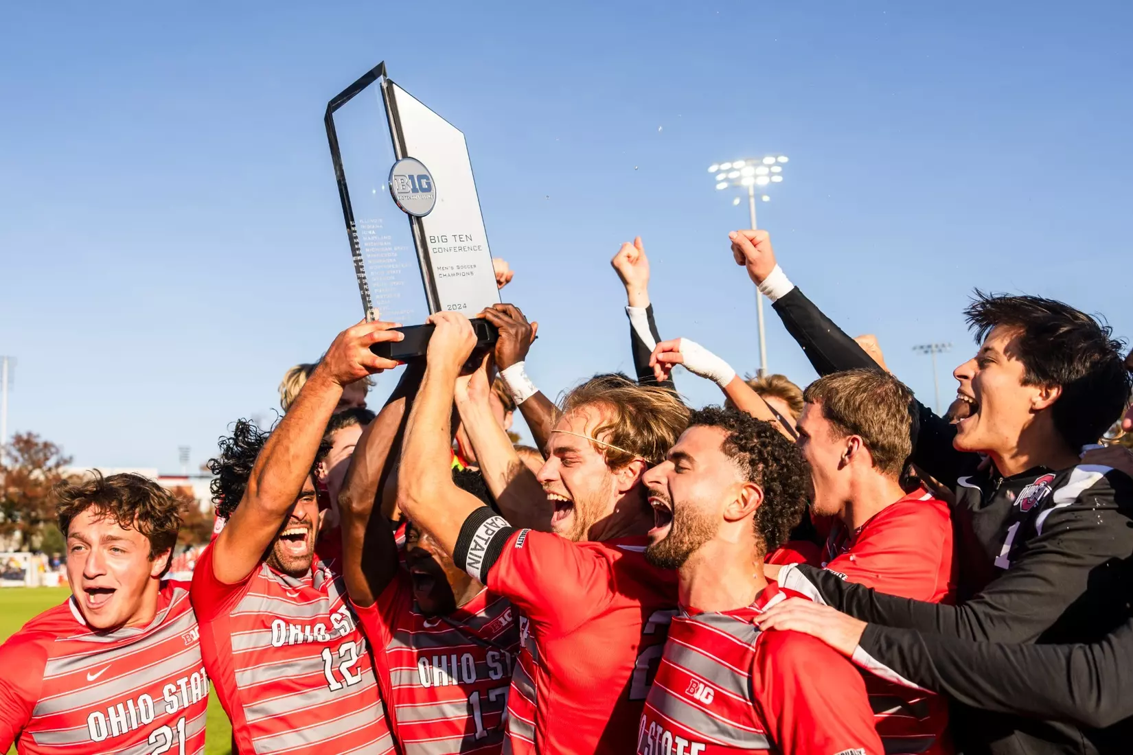 MSOC Big Ten champs 2024
