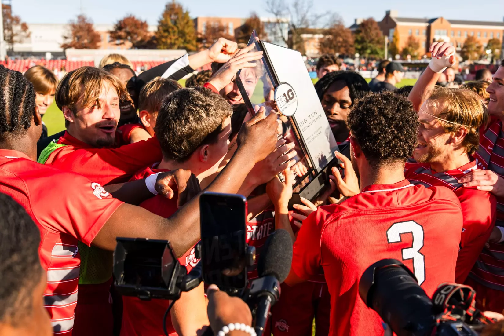 MSOC Big Ten champs 2024