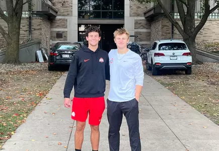 Brandon Carpico and Preston Stearns Win Fighting Irish Duals