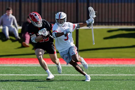 Ohio State men's lacrosse vs. Utah Saturday, Feb. 3, 2024, in Columbus, Ohio. (Photo/Jay LaPrete)