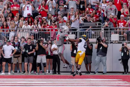 Jeremiah Smith, Ohio State Football vs Iowa