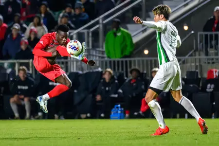 Ohio State men's soccer vs. Marshall Friday, Dec. 13, 2024, in Cary, South Carolina. (Photo/Jay LaPrete)