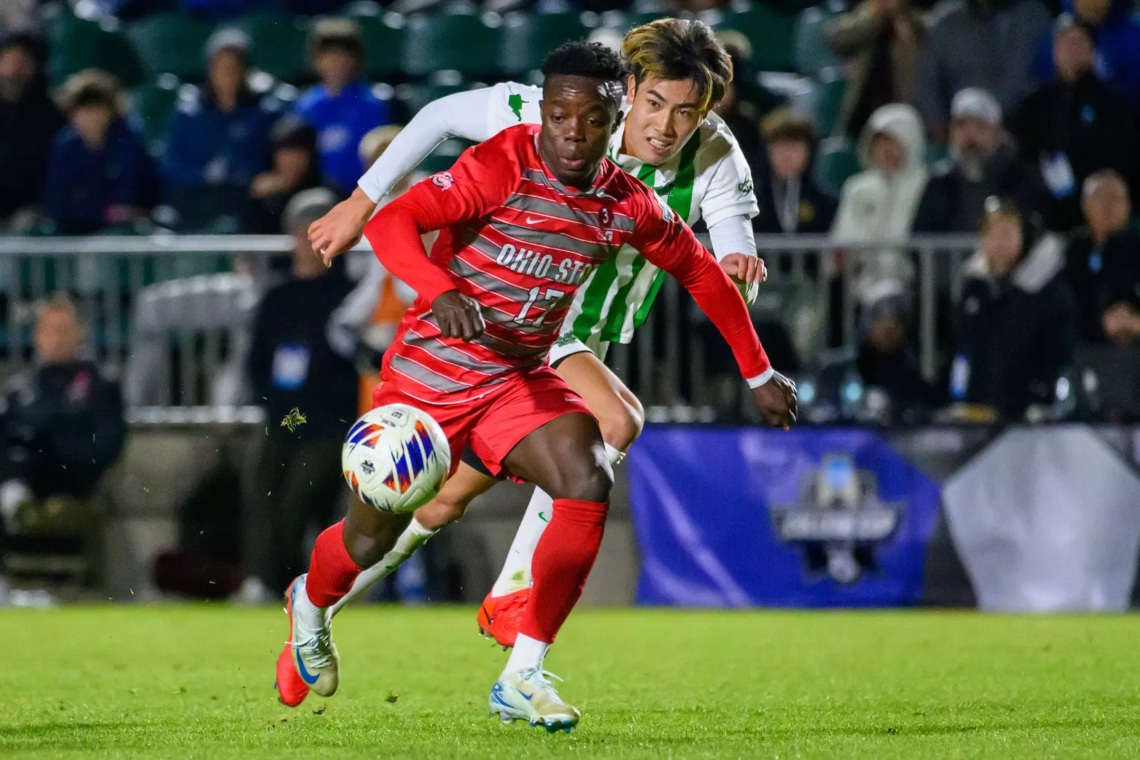 Ohio State men's soccer vs. Marshall Friday, Dec. 13, 2024, in Cary, South Carolina. (Photo/Jay LaPrete)