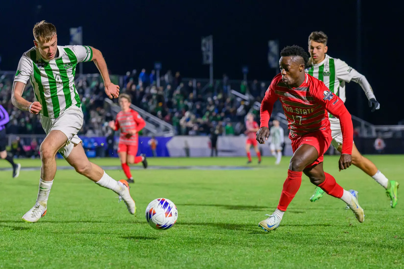 Ohio State men's soccer vs. Marshall Friday, Dec. 13, 2024, in Cary, South Carolina. (Photo/Jay LaPrete)
