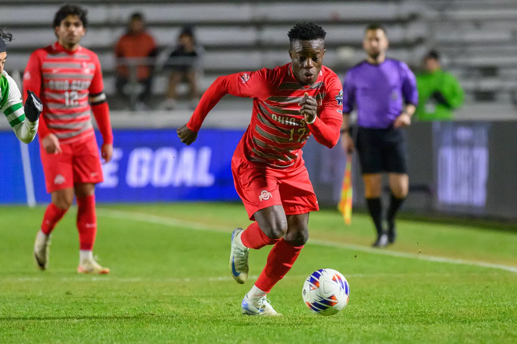 Ohio State men's soccer vs. Marshall Friday, Dec. 13, 2024, in Cary, South Carolina. (Photo/Jay LaPrete)