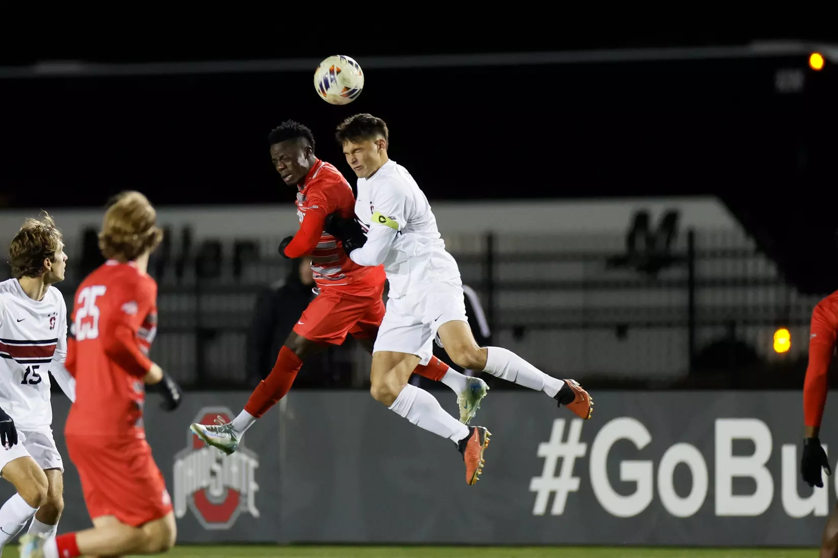 Ohio State men's soccer vs. Stanford Sunday, Dec. 1, 2024, in Columbus, Ohio. (Photo/Jay LaPrete)