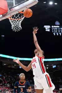 Chance Gray, Ohio State Women's Basketball vs Illinois