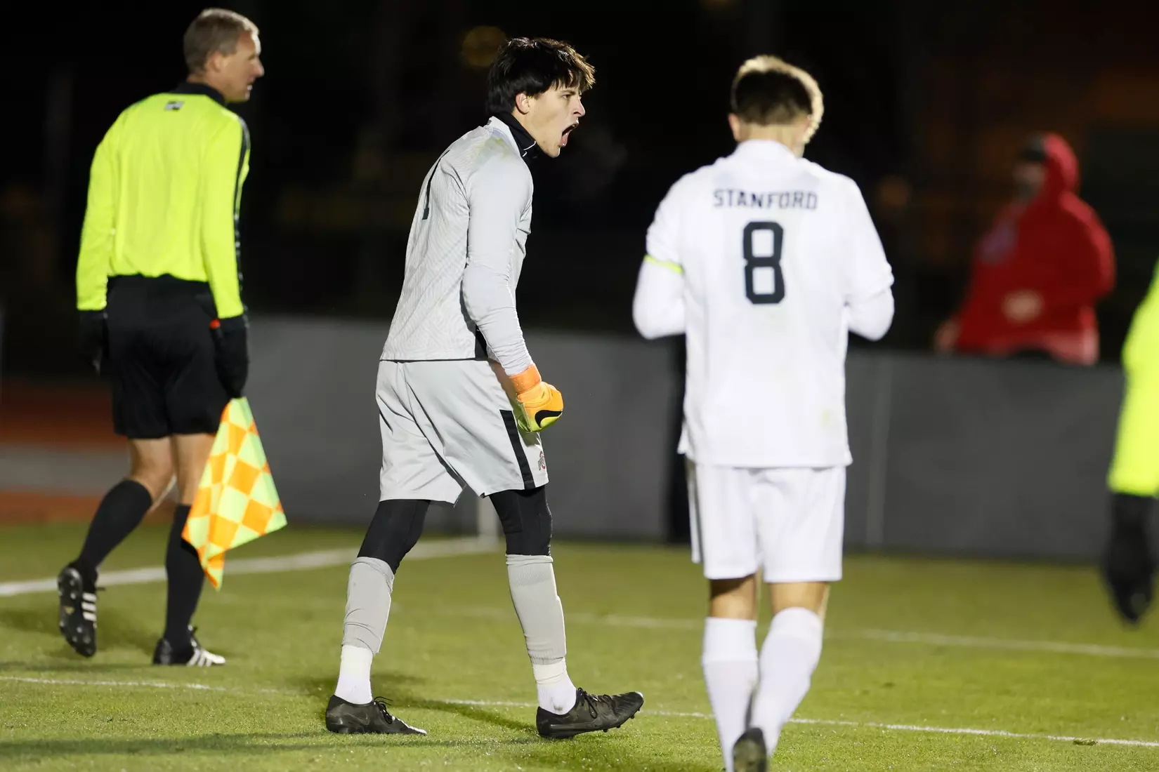 Ohio State men's soccer vs. Stanford Sunday, Dec. 1, 2024, in Columbus, Ohio. (Photo/Jay LaPrete)