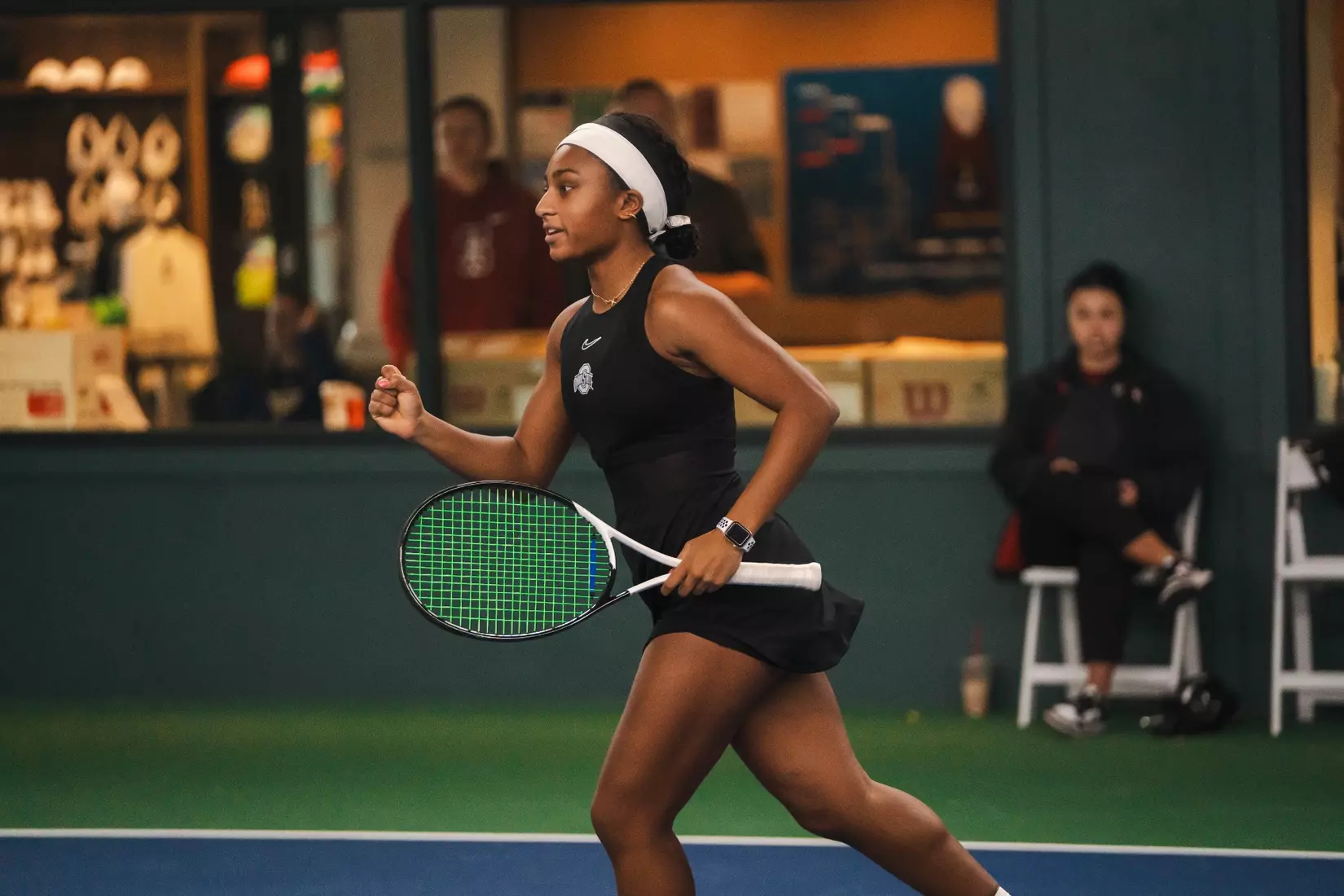 Ohio State vs Stanford at ITA National Indoors, Feb. 10, 2024