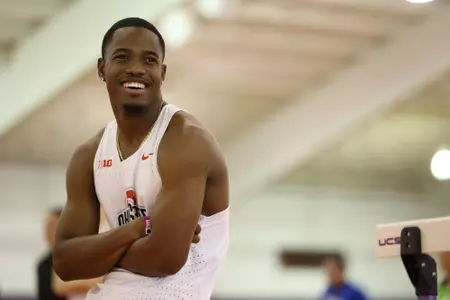CLEMSON, SC - FEBRUARY 9: The Tiger Paw Invitational takes place at Clemson Indoor Track on February 9, 2024 in Clemson, South Carolina.