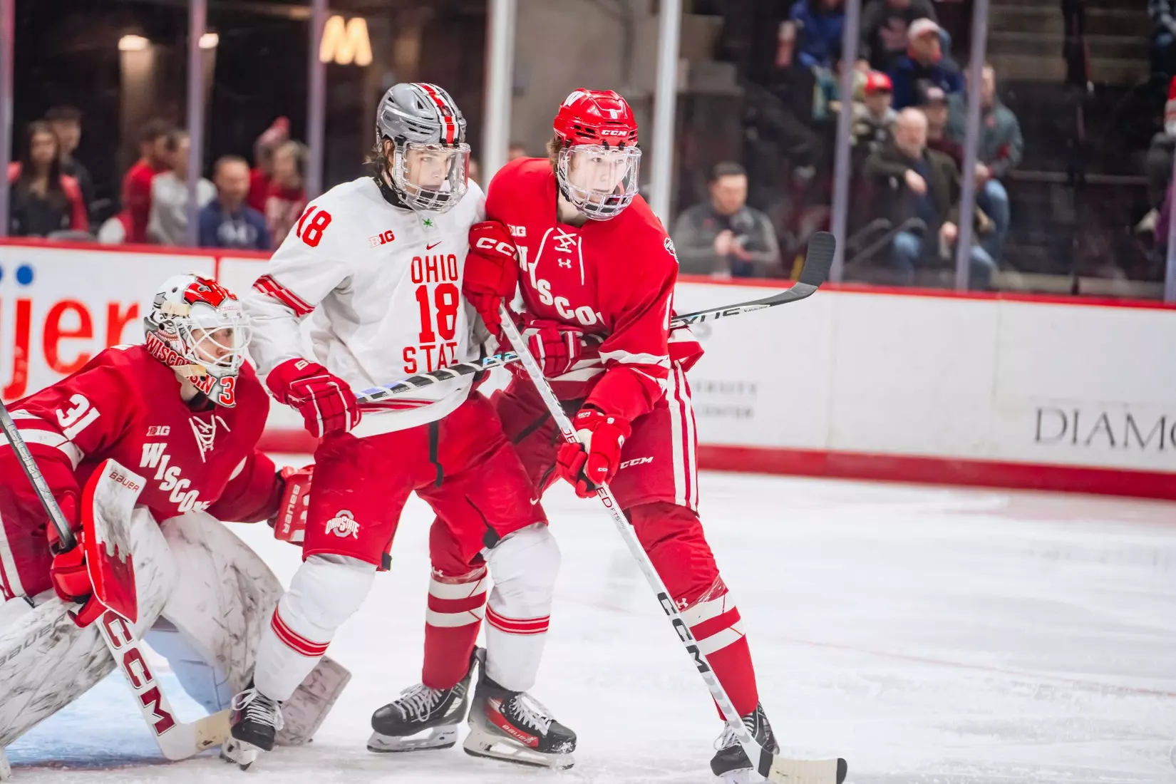 Men's Ice Hockey v Wisconsin 2/17/24