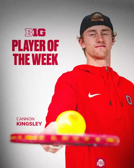 Cannon Kingsley Men's Tennis Player of the Week -- Feb. 7, 2024