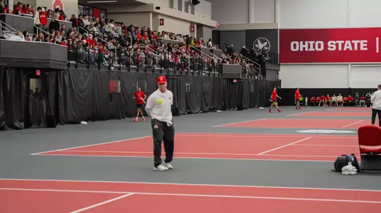 Ohio State Men's Tennis vs. Virginia 2-2-24