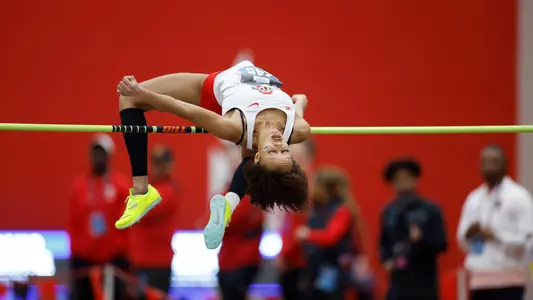 Ohio State track and field vs. BIG 10 Saturday, Feb. 24, 2024, in Columbus, Ohio. (Photo/Jay LaPrete)