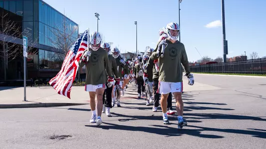 MLAX Stadium Entrance Team