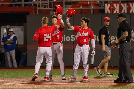 Mitchell Okuley Home Run Celebration vs. Morehead State 4-10-2024