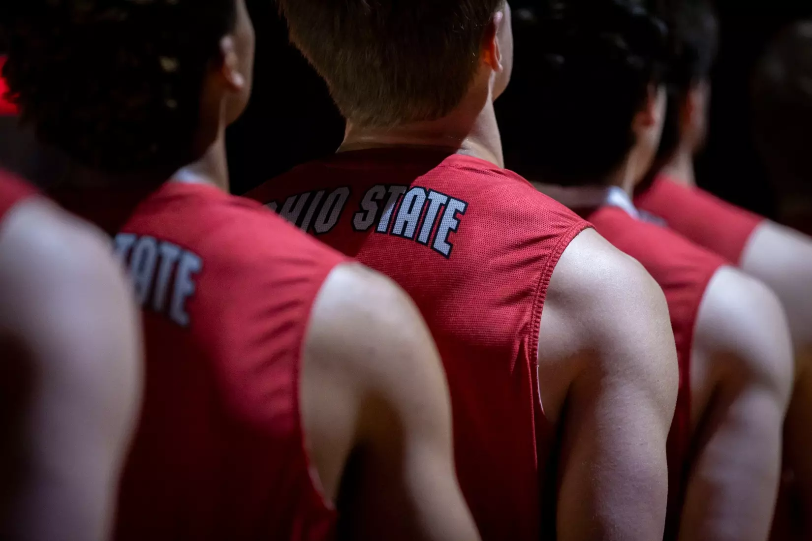 The Ohio State men's volleyball team competes against Lindenwood University during the MIVA Championship game at Worthen Arena in Muncie, Indiana on April 20, 2024 Photo by Bobby Ellis.