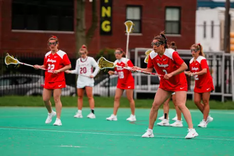 Ohio State women's lacrosse defeats Temple 10-9 in Philadelphia, April 21, 2024