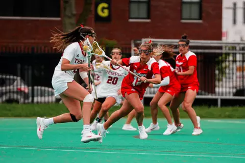 Ohio State women's lacrosse defeats Temple 10-9 in Philadelphia, April 21, 2024