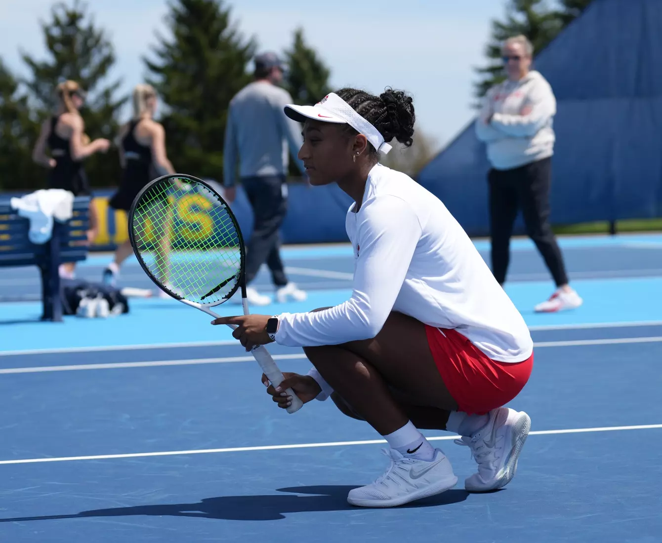 Women's tennis defeats Penn State 4-1 in the Big Ten Tournament quarterfinals