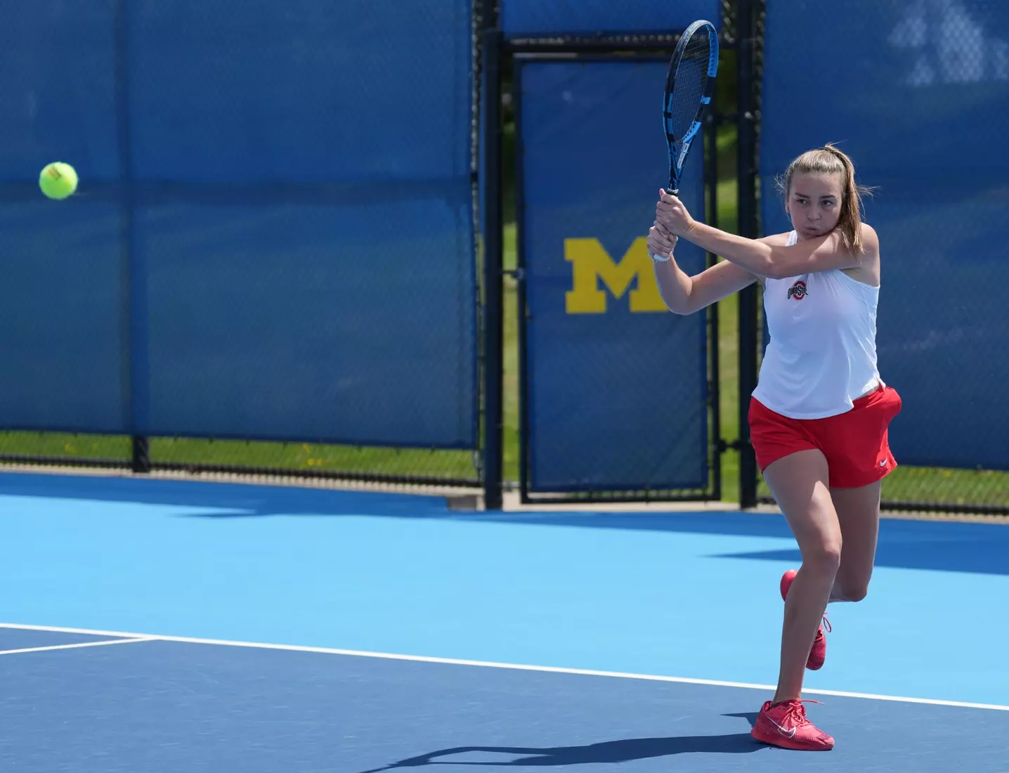 Women's tennis defeats Penn State 4-1 in the Big Ten Tournament quarterfinals