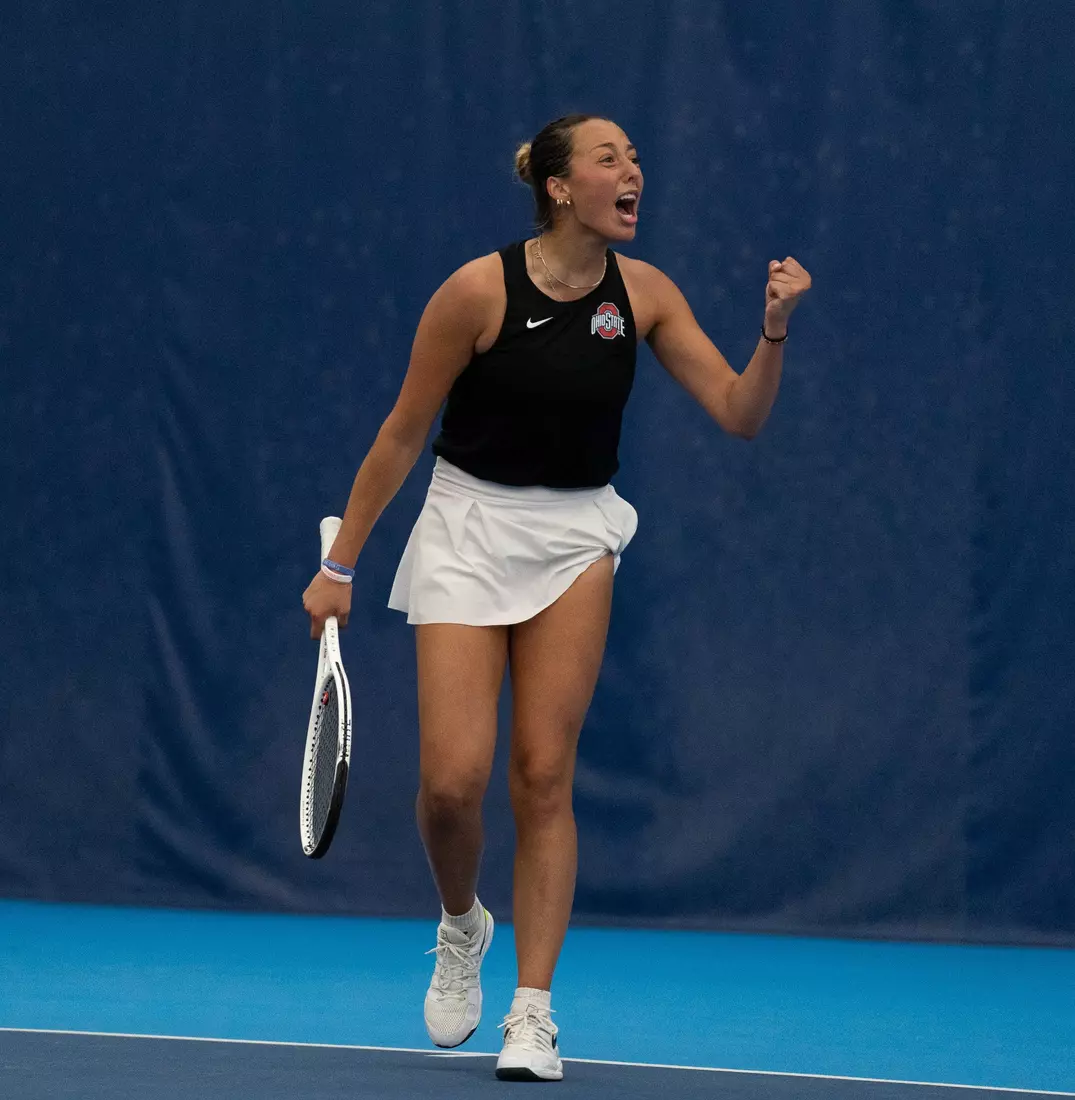 Ohio State women's tennis defeats Northwestern in the Big Ten Tournament semifinals April 27, 2024 in Ann Arbor, Mich.