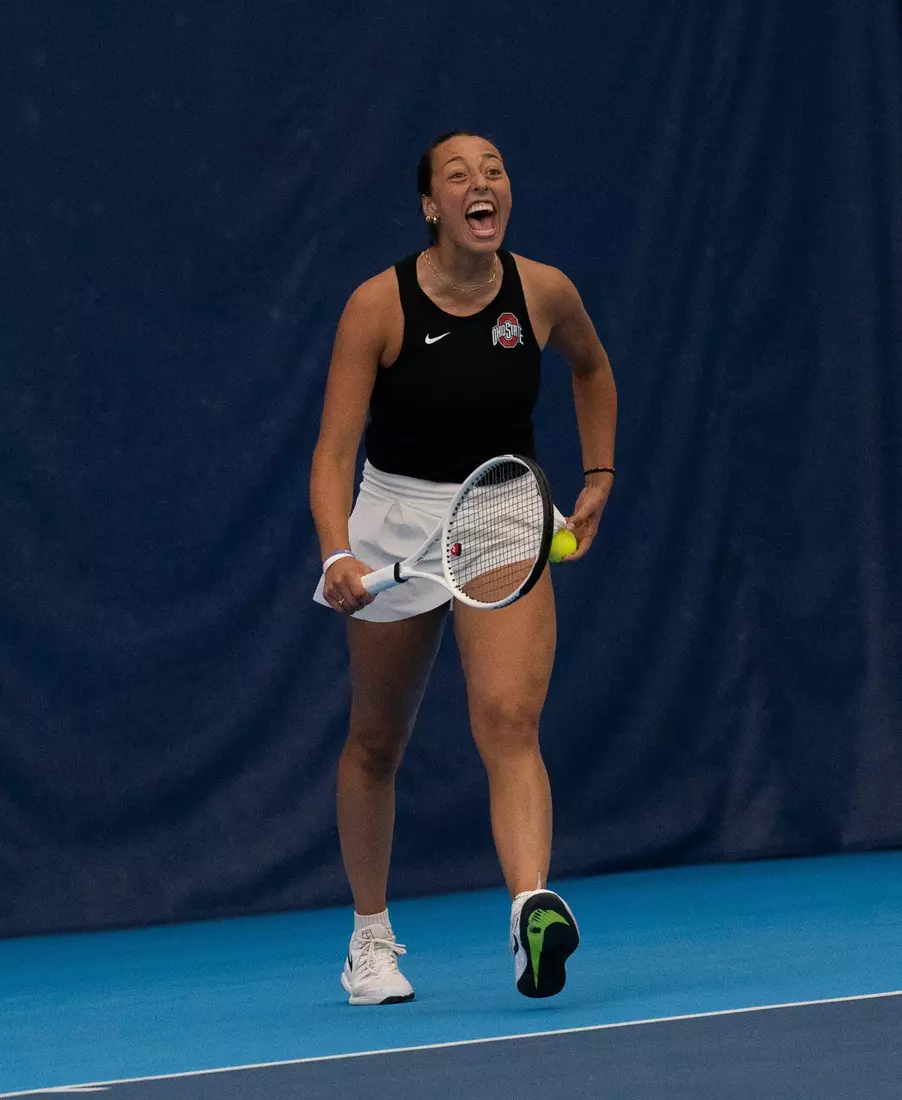 Ohio State women's tennis defeats Northwestern in the Big Ten Tournament semifinals April 27, 2024 in Ann Arbor, Mich.