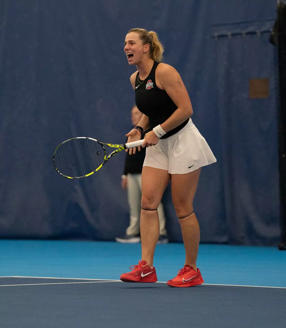 Ohio State women's tennis defeats Northwestern in the Big Ten Tournament semifinals April 27, 2024 in Ann Arbor, Mich.