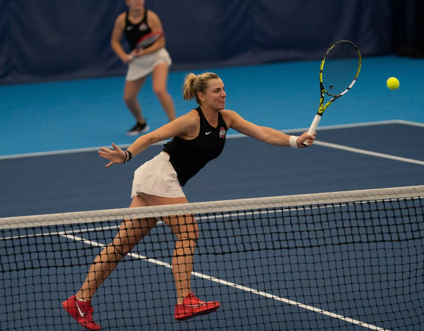 Ohio State women's tennis defeats Northwestern in the Big Ten Tournament semifinals April 27, 2024 in Ann Arbor, Mich.