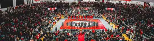 Wrestling group tickets banner