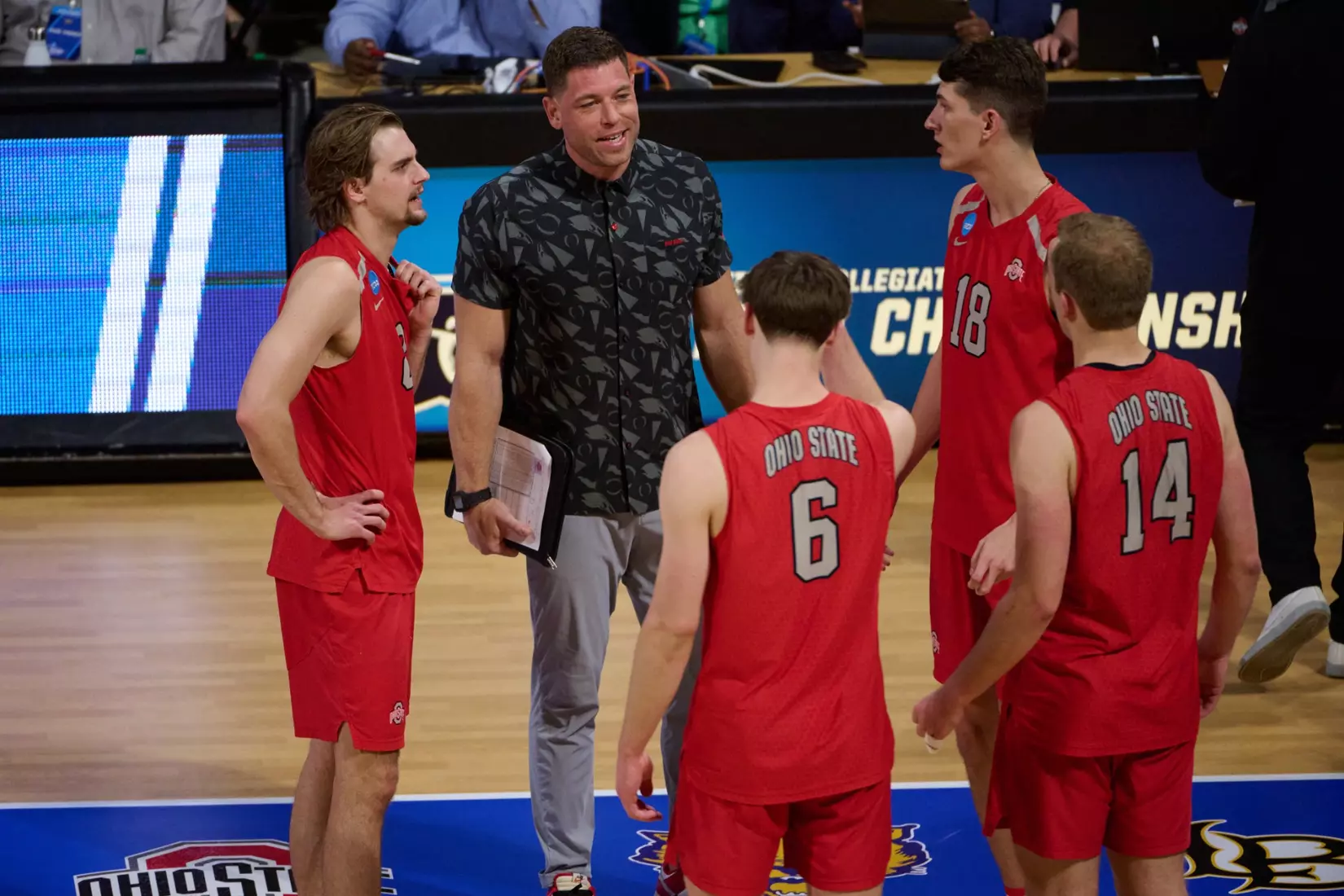 The Ohio State University Athletics - 2024 OSU Men's Volleyball versus Grand Canyon University Lopes at the 2024 NCAA Men's Volleyball Championship quarterfinals , Walter Pyramid, Long Beach State University, Long Beach, CA.
April 30th, 2024
Copyright Don Liebig/ASUCLA
240430_MVOL0130.NEF