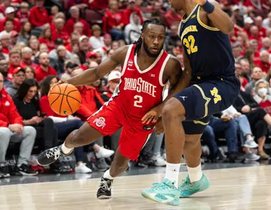Bruce Thornton, Ohio State Men's Basketball, vs. Michigan March 3, 2024