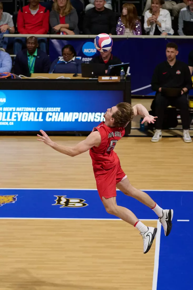 The Ohio State University Athletics - 2024 OSU Men's Volleyball versus Grand Canyon University Lopes at the 2024 NCAA Men's Volleyball Championship quarterfinals , Walter Pyramid, Long Beach State University, Long Beach, CA.
April 30th, 2024
Copyright Don Liebig/ASUCLA
240430_MVOL0093.NEF