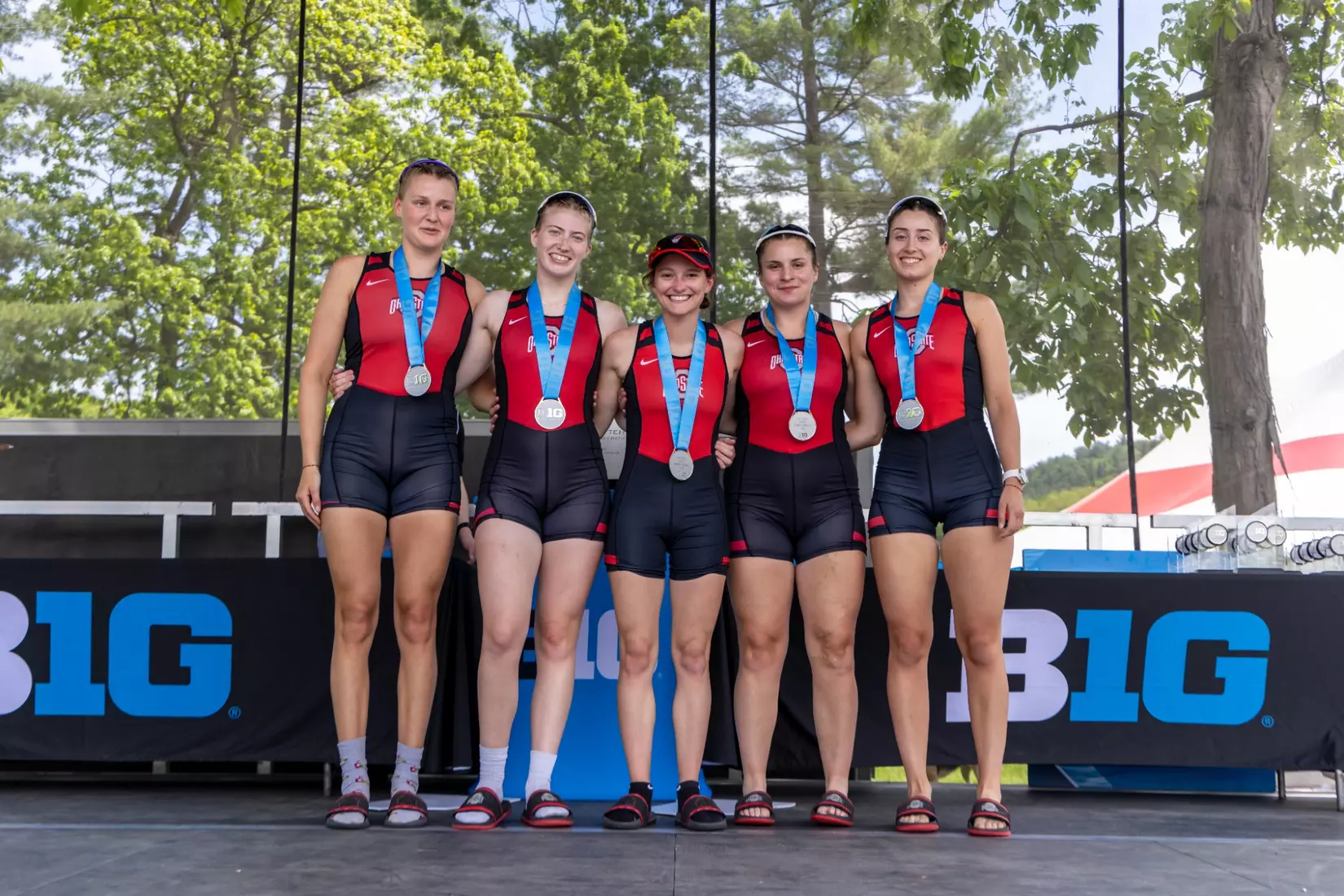 The 2024 Big Ten Rowing Championships on Devil’s Lake at Devil’s Lake State Park in Baraboo, Wisconsin, Sunday May 19, 2024.