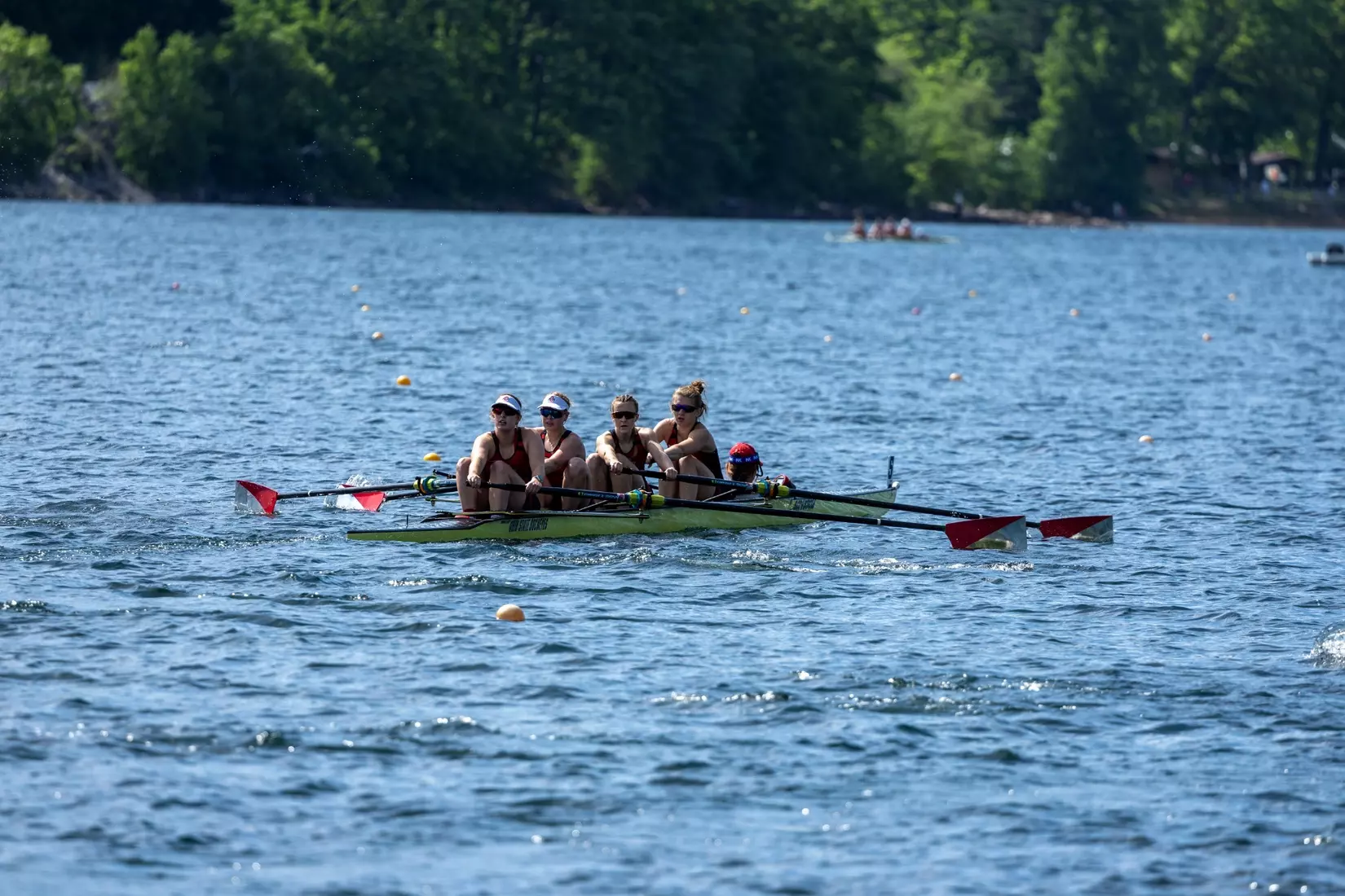 The 2024 Big Ten Rowing Championships on Devil’s Lake at Devil’s Lake State Park in Baraboo, Wisconsin, Sunday May 19, 2024.
