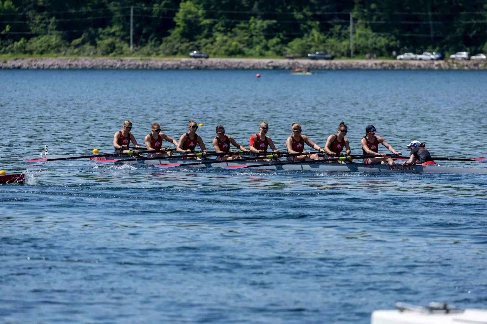 The 2024 Big Ten Rowing Championships on Devil’s Lake at Devil’s Lake State Park in Baraboo, Wisconsin, Sunday May 19, 2024.