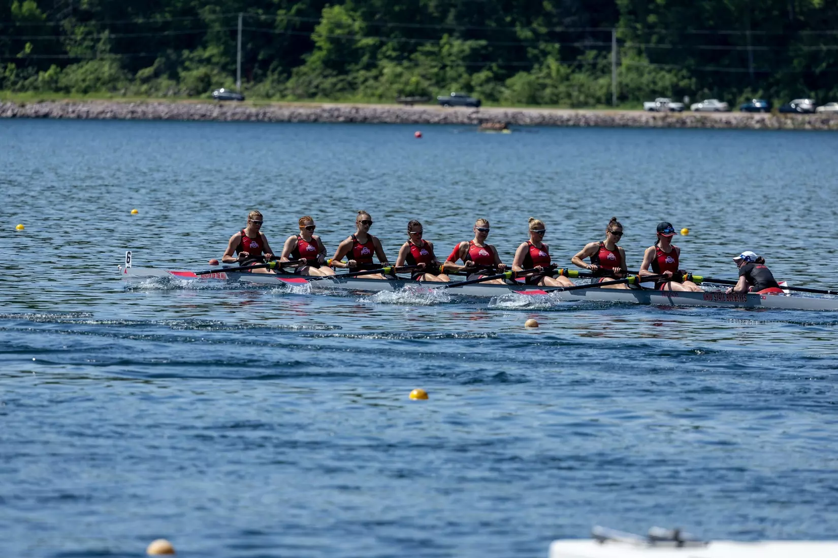 The 2024 Big Ten Rowing Championships on Devil’s Lake at Devil’s Lake State Park in Baraboo, Wisconsin, Sunday May 19, 2024.