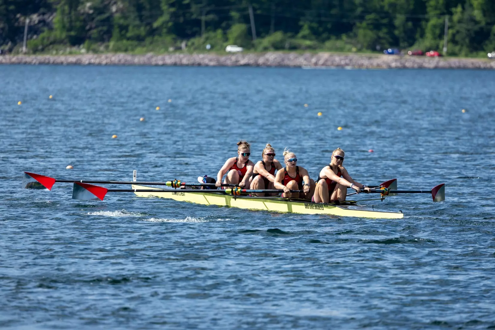 The 2024 Big Ten Rowing Championships on Devil’s Lake at Devil’s Lake State Park in Baraboo, Wisconsin, Sunday May 19, 2024.