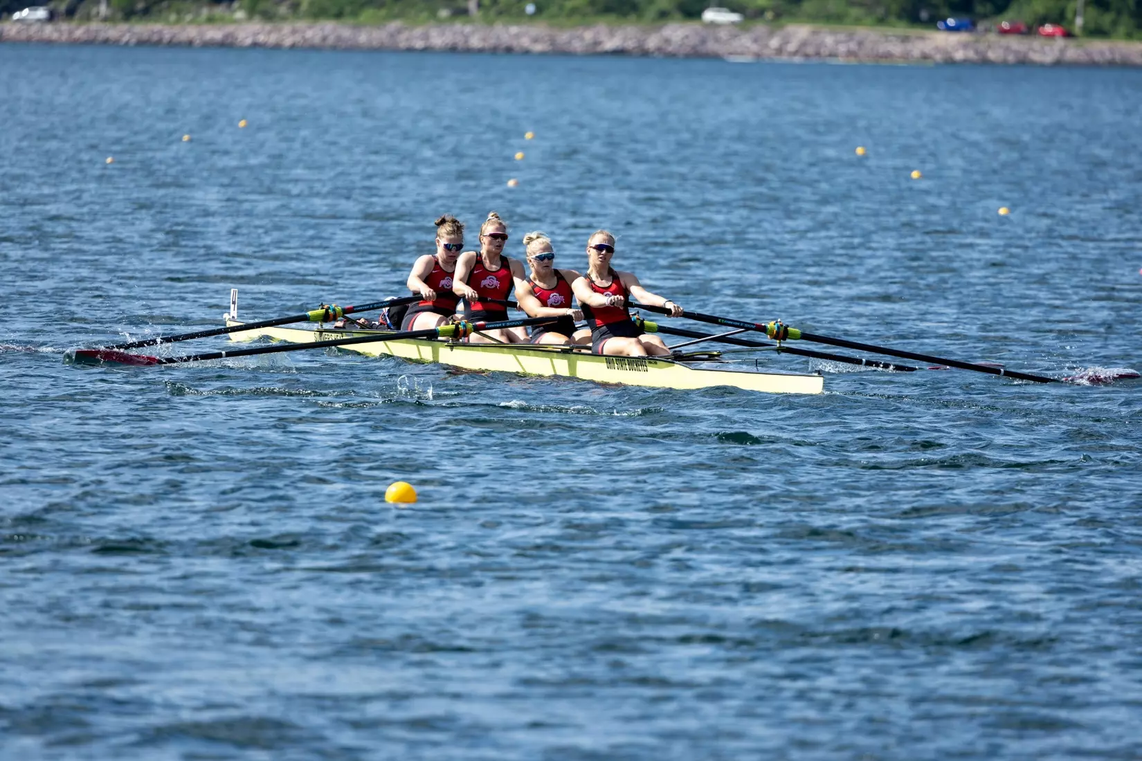 The 2024 Big Ten Rowing Championships on Devil’s Lake at Devil’s Lake State Park in Baraboo, Wisconsin, Sunday May 19, 2024.