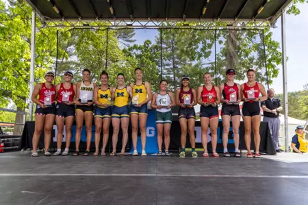 The 2024 Big Ten Rowing Championships on Devil’s Lake at Devil’s Lake State Park in Baraboo, Wisconsin, Sunday May 19, 2024.