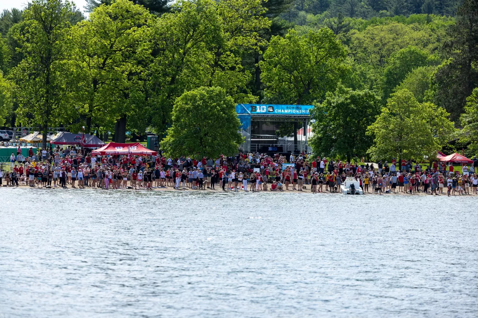The 2024 Big Ten Rowing Championships on Devil’s Lake at Devil’s Lake State Park in Baraboo, Wisconsin, Sunday May 19, 2024.
