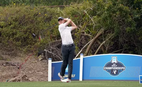 Adam Wallin on day two of the NCAA Championship 5-25-24