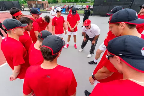 Ohio State vs. Oklahoma State, NCAA Men's Tennis Tournament 2nd Round match