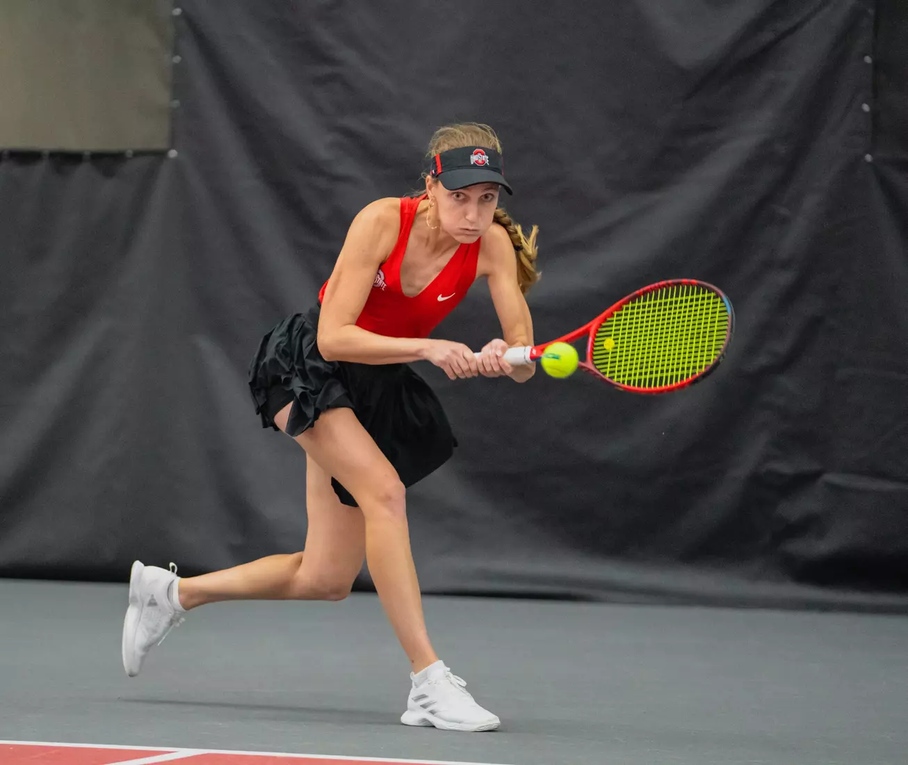 Ohio State women's tennis defeats Toledo 4-0 in the first round of the NCAA Tournament May 4 in Columbus, Ohio.