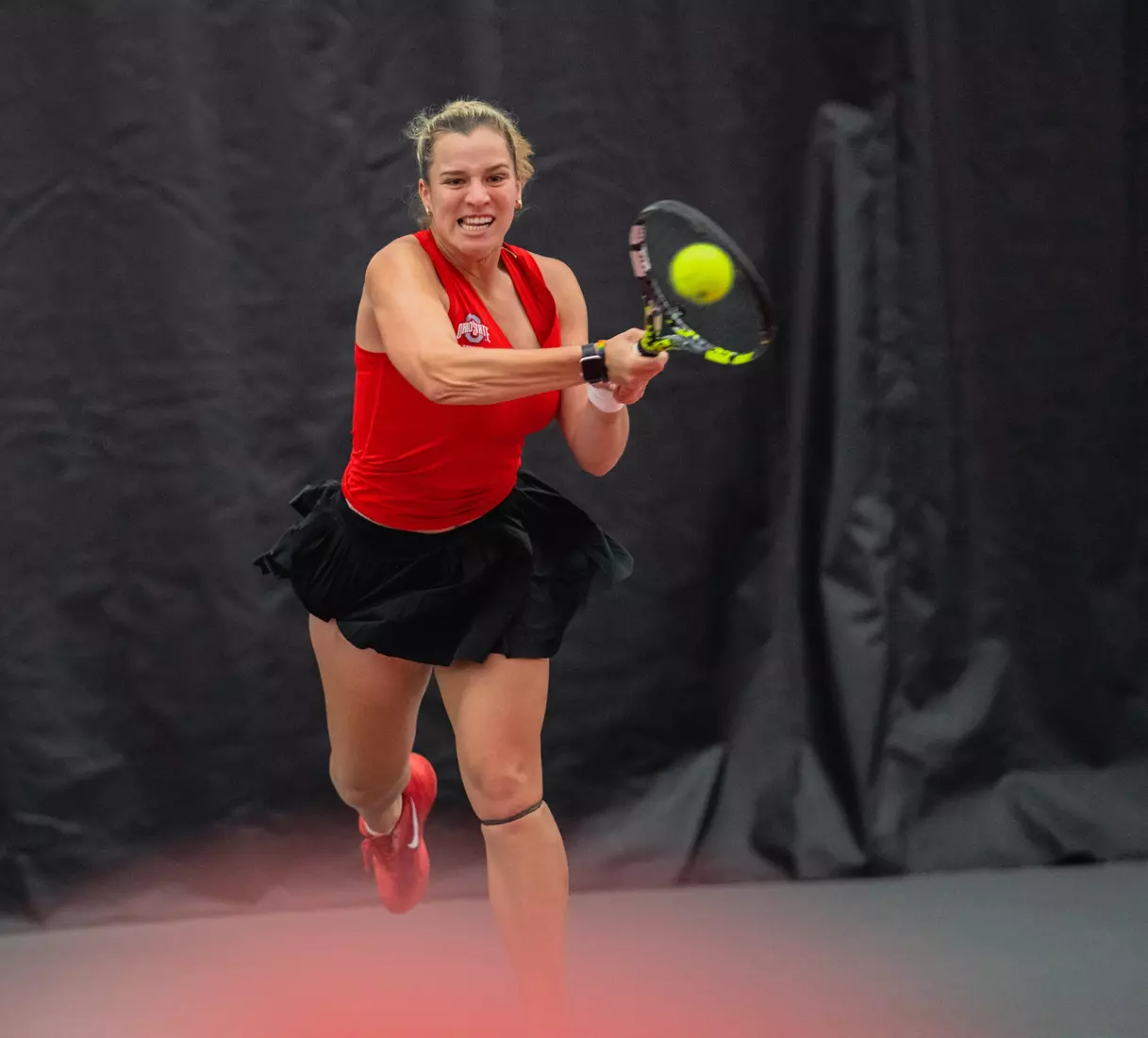 Ohio State women's tennis defeats Toledo 4-0 in the first round of the NCAA Tournament May 4 in Columbus, Ohio.